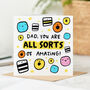 'All Sorts' Card For Dad, thumbnail 2 of 2