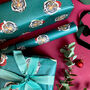 Christmas Tiger Wrapping Paper, thumbnail 1 of 2