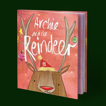 Personalised Christmas Reindeer Story Book, 4 of 10