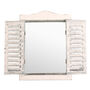 Vintage Style Mirror With Shutters, thumbnail 2 of 7