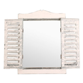 Vintage Style Mirror With Shutters, 2 of 7