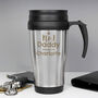 Personalised No.One Daddy Travel Mug, thumbnail 2 of 4