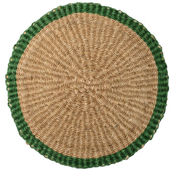 Colourful Handwoven Sisal Placemats, 4 of 11