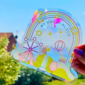 Sun Catcher Rainbow Maker Window Sticker, 2 of 4