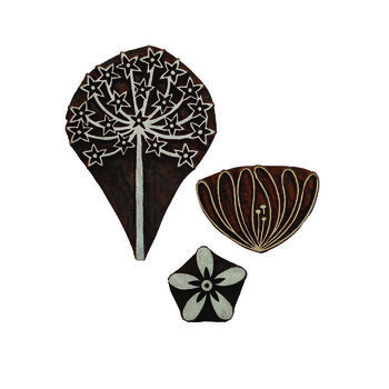 Wood Block Printing Kit Floral Maxi Tote Bag, 5 of 6