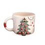 Handmade Ceramic Christmas Tree Mug With 3D Festive Design, thumbnail 2 of 2
