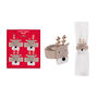 Brown Felt Reindeer Napkin Rings Set For Christmas X Four, thumbnail 2 of 8