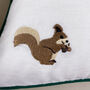Children's Woodland Embroidered Nursery Cushion, thumbnail 6 of 7