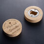 Personalised Save The Date Wedding Magnet Bottle Opener, thumbnail 1 of 4