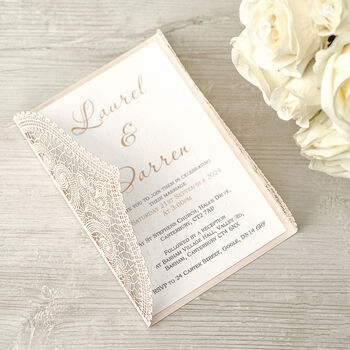 Braille Wedding Invitation Sticky Label, 2 of 3