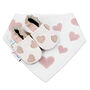 Dotty Fish Queen Of Hearts Soft Leather Baby Shoes With Barefoot Soles, thumbnail 6 of 11