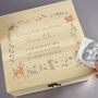 Personalised Woodland Animal Large Wooden Keepsake Box, thumbnail 2 of 5