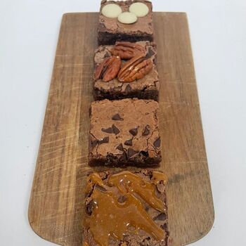 Four Brownies Mixed Flavours Letterbox Gift Gluten Free, 4 of 4