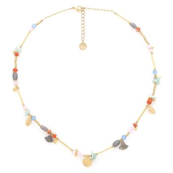 Stranded Bead Short Necklace, 2 of 2