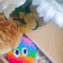 Rainbow Googley Eyed Coaster, thumbnail 3 of 8