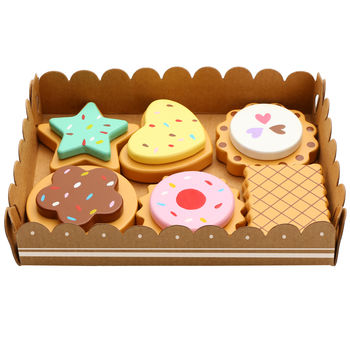 Wooden Toy Biscuits, 4 of 5