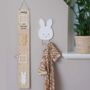 Personalised Rabbit And Bear Height Chart, thumbnail 1 of 2