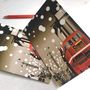 Oxford Street Snow Lights Greeting Cards. A6 Size, thumbnail 2 of 3