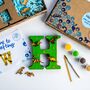 Personalised Paint Your Own Dinosaur Wooden Letter, thumbnail 2 of 7