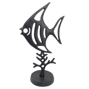 Fish Iron Ornament 37cm, 9 of 11