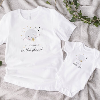 Stepdad’s Little Star Father’s Day Outfit Gift, 5 of 11