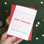 Red Stars Christmas Advent Candle, thumbnail 3 of 4
