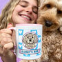 Personalised Dog Lover Dog Mum Check Mug, thumbnail 1 of 12