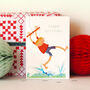 Rope Swing Birthday Card, thumbnail 3 of 3