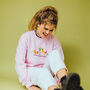 What A Wonderful World Embroidered Sweatshirt, thumbnail 11 of 12