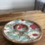 Mango Wood Round Serving Platter Tray, Chip And Dip, thumbnail 2 of 7