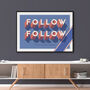 Rangers 'Follow Follow' Poster, thumbnail 1 of 7