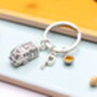 Caravan Personalised Keyring Travel Caravanning Gift, thumbnail 5 of 11