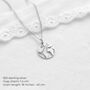 New Chapter Map Travel Sterling Silver Necklace, thumbnail 2 of 8