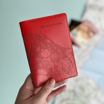 City Map Personalised Passport Cover Holder, 4 of 9