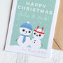 Couples Or Newly Weds Christmas Card Personalised, thumbnail 2 of 3