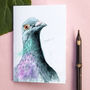 Inky Pigeon Notebook, thumbnail 1 of 7
