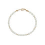 Silver Or Gold Filled Beaded Seed Pearl Bracelet, thumbnail 4 of 7