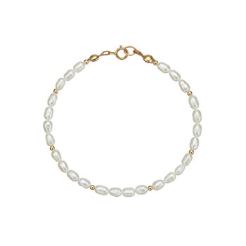 Silver Or Gold Filled Beaded Seed Pearl Bracelet, 4 of 7