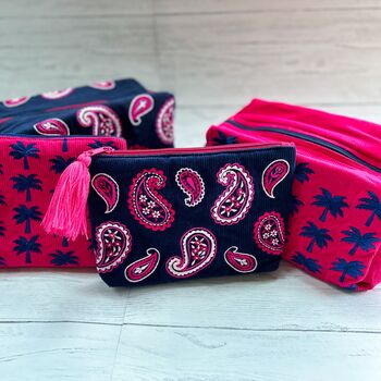 Blue Cord Paisley Bag, 2 of 2