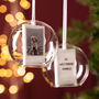 Personalised Pet Photo Glass Dome Bauble, thumbnail 3 of 5