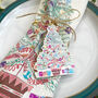 Christmas Tree Linen Napkin Crackers, thumbnail 6 of 7