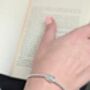 Sterling Silver Milestone Birthday Bracelet In Various Ages, thumbnail 5 of 10