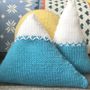Blue Mountains Chunky Cushion Knitting Kit, thumbnail 2 of 2