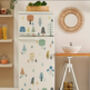 Colourful Woodland Tree Shapes Wall Vinyl Stickers, thumbnail 2 of 5