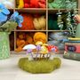 Woodland Toadstools Needle Felting Craft Kit, thumbnail 3 of 6