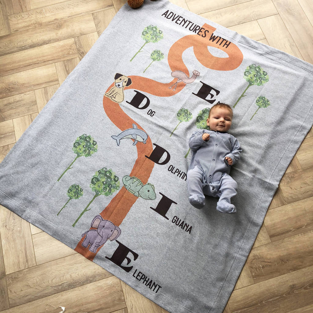 Adventures With… Personalised Children's Play Blanket, 1 of 3
