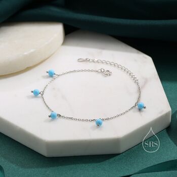 Blue Turquoise Bracelet, 2 of 11