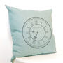 Personalised 'Our Precious Moment In Time' Cushion, thumbnail 2 of 4