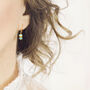 Opal Bead Earrings, thumbnail 4 of 9