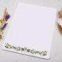 A4 Botanical Letter Writing Paper, thumbnail 3 of 4